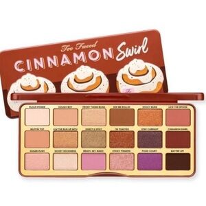 Too Faced Cinnamon Swirl Palette with Warm and Vibrant Shades